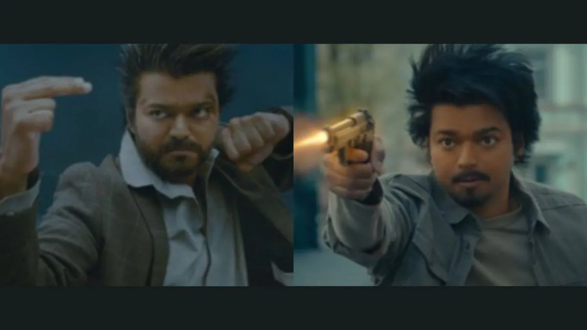 the-goat-trailer-introduces-thalapathy-vijay-in-a-father-son-dual-role-with-time-bending-twist-watch